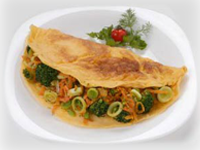 Omlet s povrćem – „Om(l)eten“